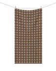 Bloomingly Bulldogistic Bouquet Mink-Cotton Towel