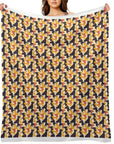 220gsm Flannel Throw Blanket for Couch-40"×50"