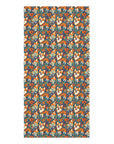 Corgi Carnival Couture Mink-Cotton Towel