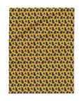 Puglet Posh Paradise Arctic Fleece Blanket