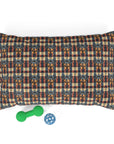 Pawsome Rottweiler Royalty Plaid Pet Bed