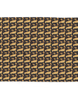 Golden Paws Floral Frenchie Arctic Fleece Blanket