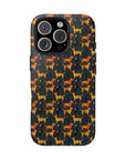 Dog Lover Tough Phone Case - Durable Pet-Themed Design for Everyday Protection