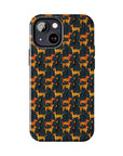 Dog Lover Tough Phone Case - Durable Pet-Themed Design for Everyday Protection