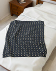 Frenchie Celestial Soar Velveteen Plush Blanket