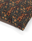 Dapper Dachshund Embroidery Elegance Pet Bed
