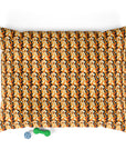 Golden Woof Abstract Glamour Pet Bed