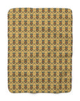 Royal Rottie Regalia Sherpa Fleece Blanket