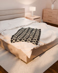 Pugalicious Enchantment Velveteen Plush Blanket