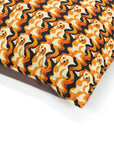 Golden Woof Abstract Glamour Pet Bed