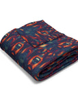 Rustic Rottie Charm Arctic Fleece Blanket