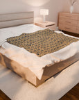 Majestic Great Dane Meadow Velveteen Plush Blanket