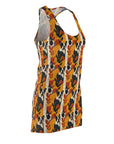 Chic Frenchie Charm Women's Racerback Dress
