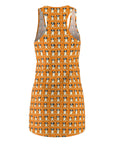 Boxer Blissful Chic Canine Women's Racerback Dress