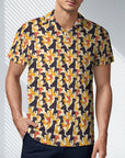 180gsm Cooling Polyester Men's POLO T-shirt HT (All-Over Printing)