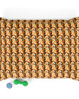 Golden Woof Abstract Glamour Pet Bed