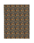 Ruffle Rottie Glamourific Velveteen Plush Blanket