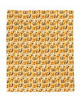Golden Glitz 'n Glamour Woofwear Velveteen Plush Blanket