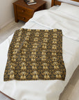 Royal Pawsitivity Labs Velveteen Plush Blanket