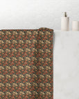 Blooming Pug Paradise Mink-Cotton Towel