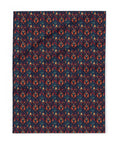 Rustic Rottie Charm Arctic Fleece Blanket