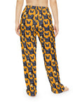 Frenchie Pawsitively Pawsome Peek-a-Boo Perfection Women's Pajama Pants