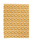 Golden Glitz 'n Glamour Woofwear Velveteen Plush Blanket