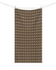 Beagle Blossom Bonanza Mink-Cotton Towel