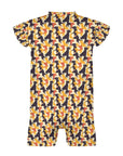 180gsm Faux Cotton Short Sleeve Baby Bodysuit Romper PLR (All-Over Printing)