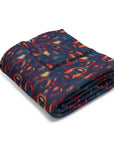 Rustic Rottie Charm Arctic Fleece Blanket
