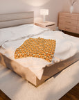 Golden Glitz 'n Glamour Woofwear Velveteen Plush Blanket