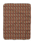 Pug Paradise Playpen Sherpa Fleece Blanket