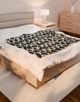 Pugalicious Enchantment Velveteen Plush Blanket
