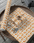 Golden Glamour Paws - Luxe Licks for Regal Retrievers Gift Wrap Papers