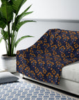Royal Rottweiler Regalia Sherpa Fleece Blanket