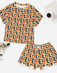 Short Sleeve Loungewear Set
