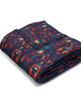 Rustic Rottie Charm Arctic Fleece Blanket