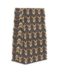 Floofy Corgi Blossom Blast Polyester Lunch Bag