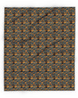 Ruffle Rottie Glamourific Arctic Fleece Blanket