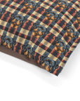 Pawsome Rottweiler Royalty Plaid Pet Bed