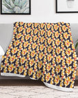 220gsm Flannel Throw Blanket for Couch-40"×50"
