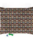 Pawsome Rottweiler Royalty Plaid Pet Bed