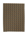 Ruffle Rottie Glamourific Velveteen Plush Blanket
