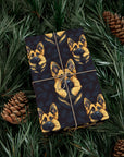 Majestic Hound Couture: German Shepherd LuxeBlend Gift Wrap Papers