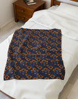 Royal Rottweiler Regalia Velveteen Plush Blanket