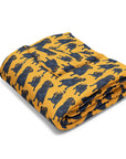 Puglet Posh Paradise Arctic Fleece Blanket