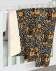 Ruffle Rottie Glamourific Sherpa Fleece Blanket