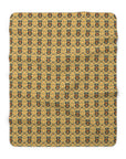 Royal Rottie Regalia Sherpa Fleece Blanket