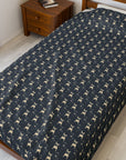 Frenchie Celestial Soar Velveteen Plush Blanket