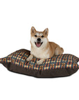Pawsome Rottweiler Royalty Plaid Pet Bed